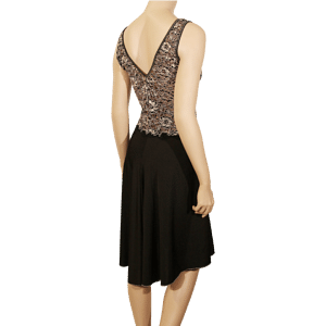 Gustango Brisa Beige Doree Tanzkleid Spitze Gold 02