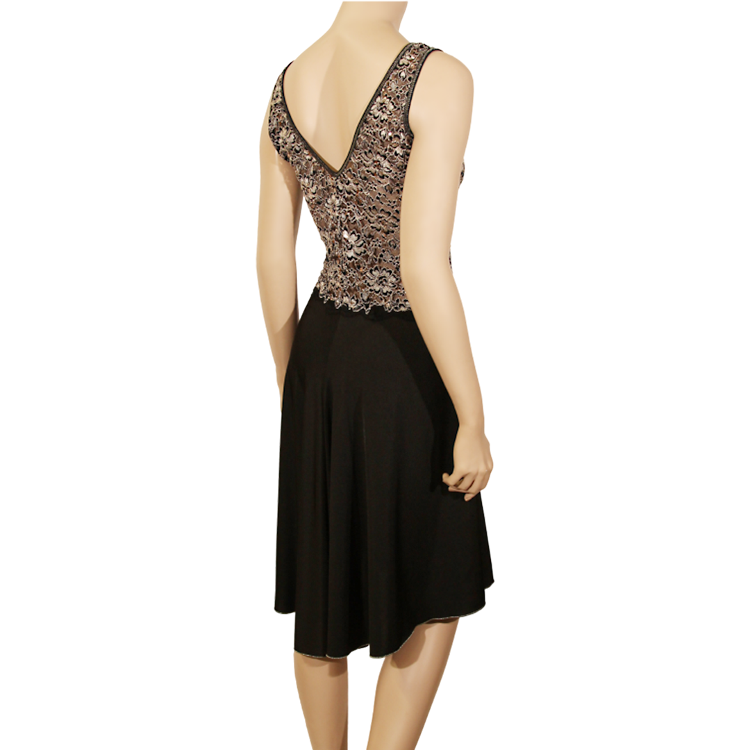 Gustango Brisa Beige Doree Tanzkleid Spitze Gold&amp;nbsp;02