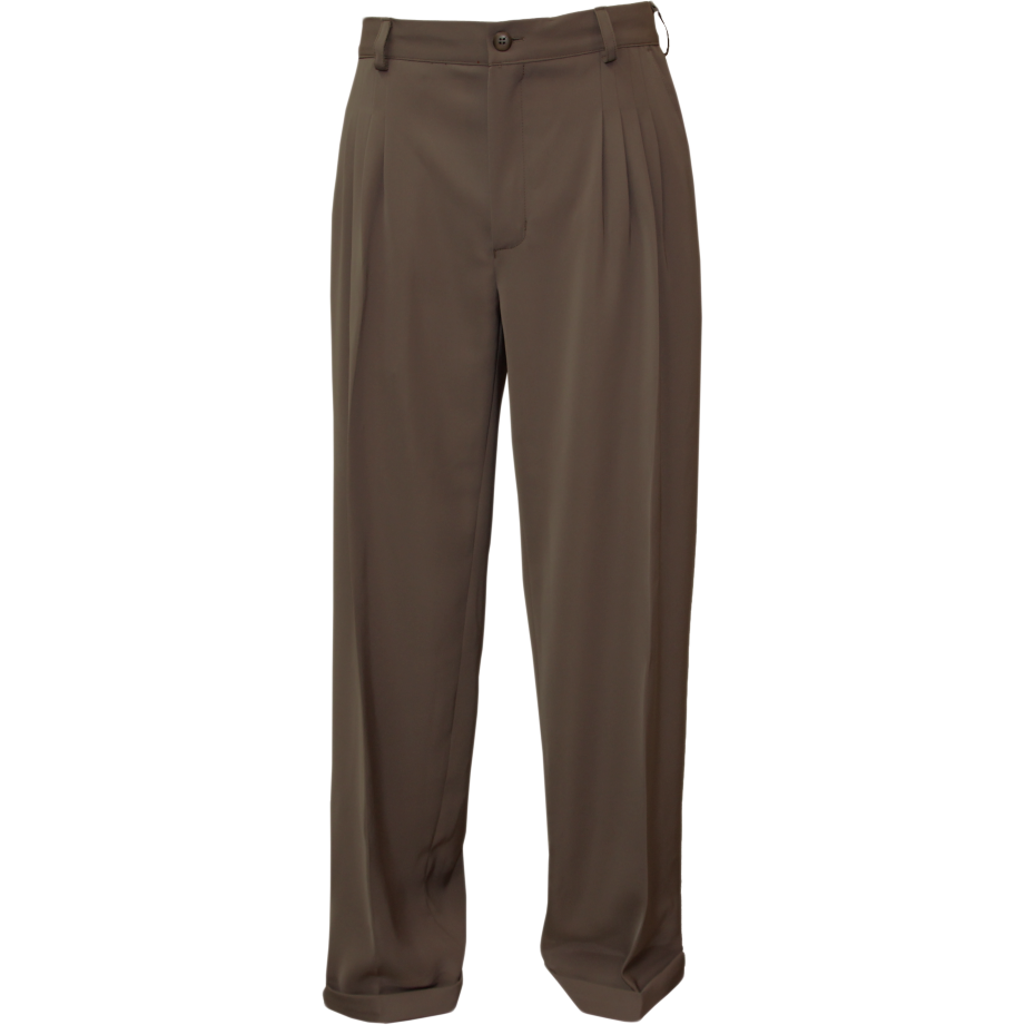 Gustango Tanguero 012 Taupe Tangohose Mit Bundfalten Braun&amp;nbsp;01