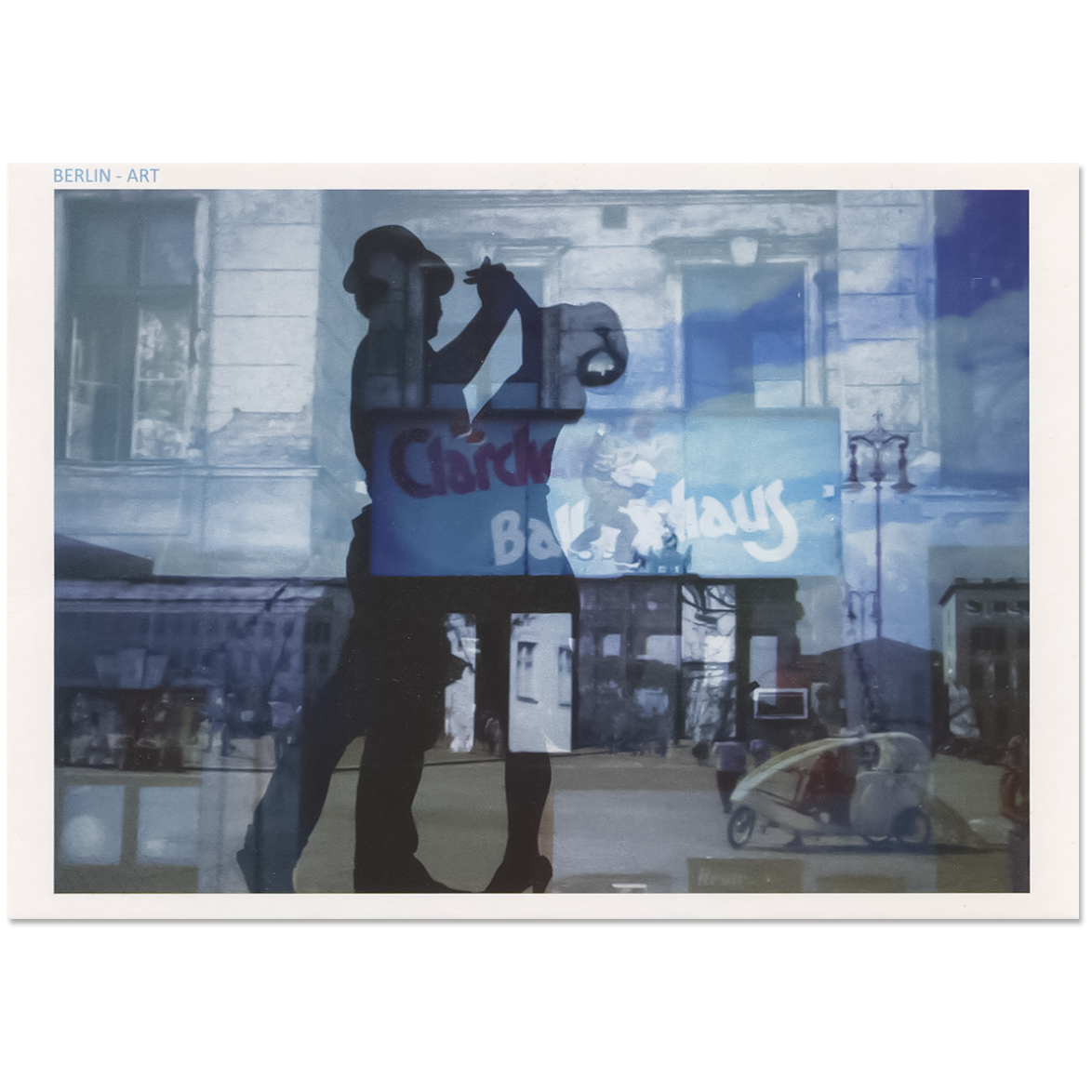 Heike Bartsch Tanzpaar Vor Claerchens P21 Tanz Postkarte Spiel Mit Reflektionen Farbfoto 01