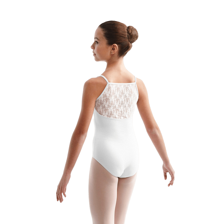 Intermezzo 31312 White Weißer Madchen Ballettanzug Mit Spitze 01