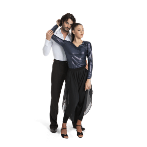 Intermezzo 6548 Glitzer Top Dunkelblau 01