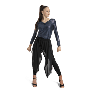 Intermezzo 6548 Glitzer Top Dunkelblau 02