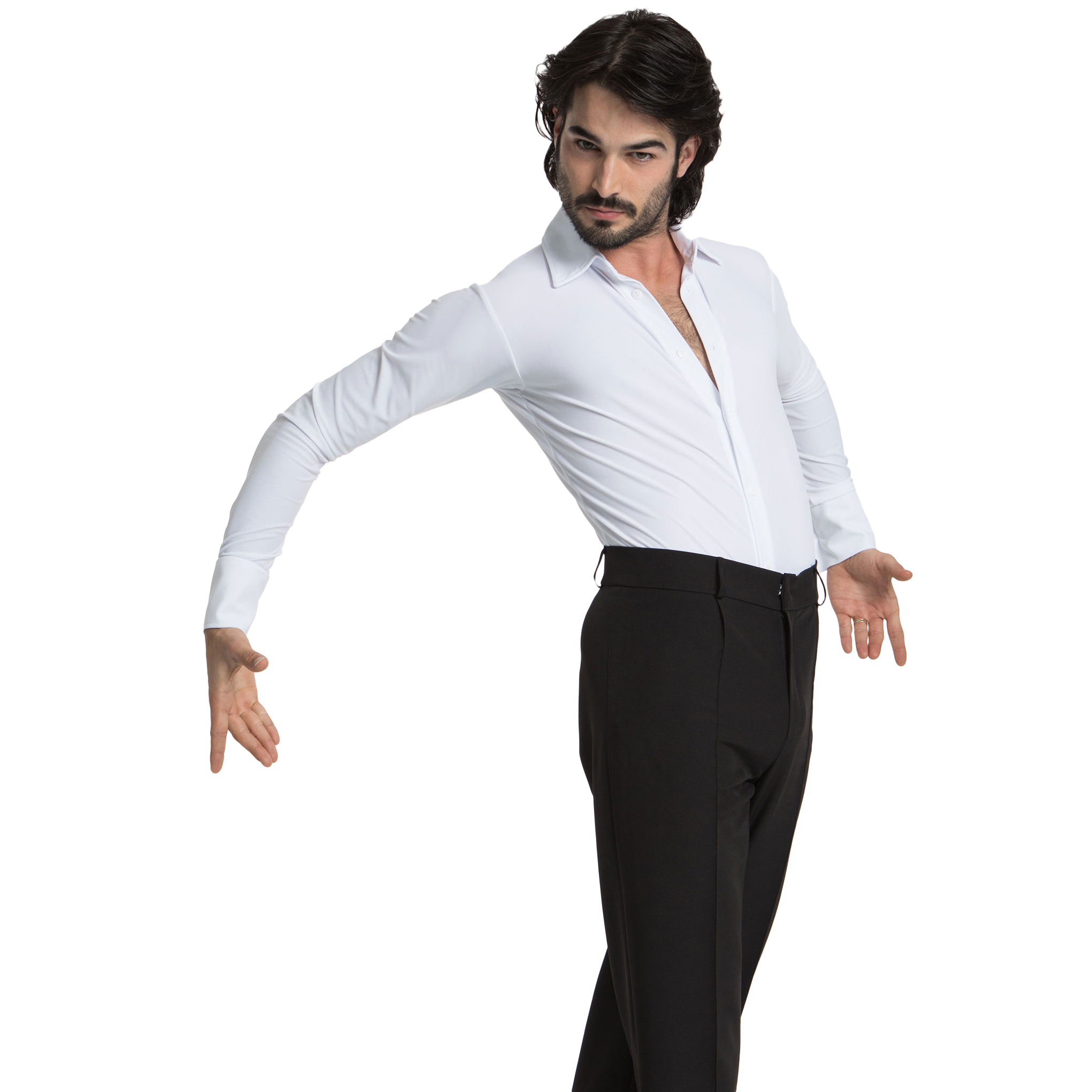 Intermezzo Bodycamil 31077 White Hemdbody Für Herren Weiß 01
