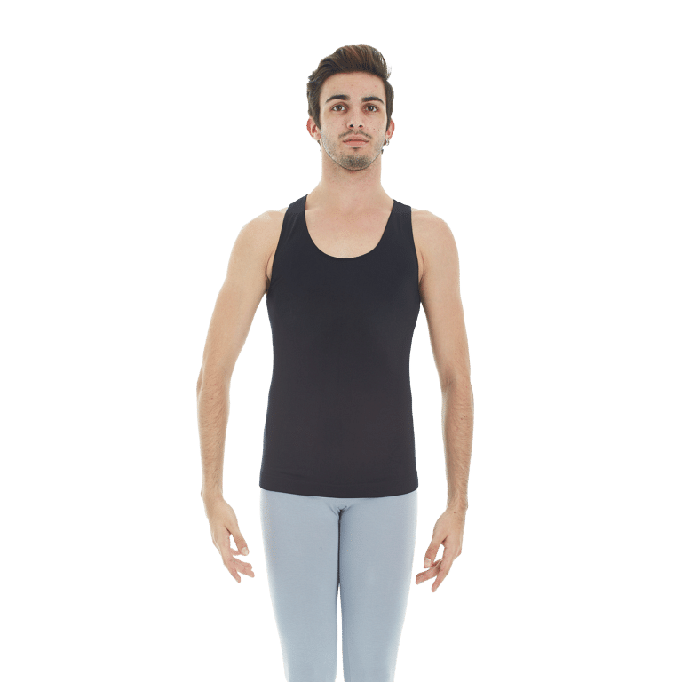 Intermezzo Camentura Cam 6193 Black Herren Tankop Nahtlos 01