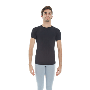 Intermezzo Camentura Mc 6194 Black Schwarzes Kurzarm Shirt Nahtlos 01
