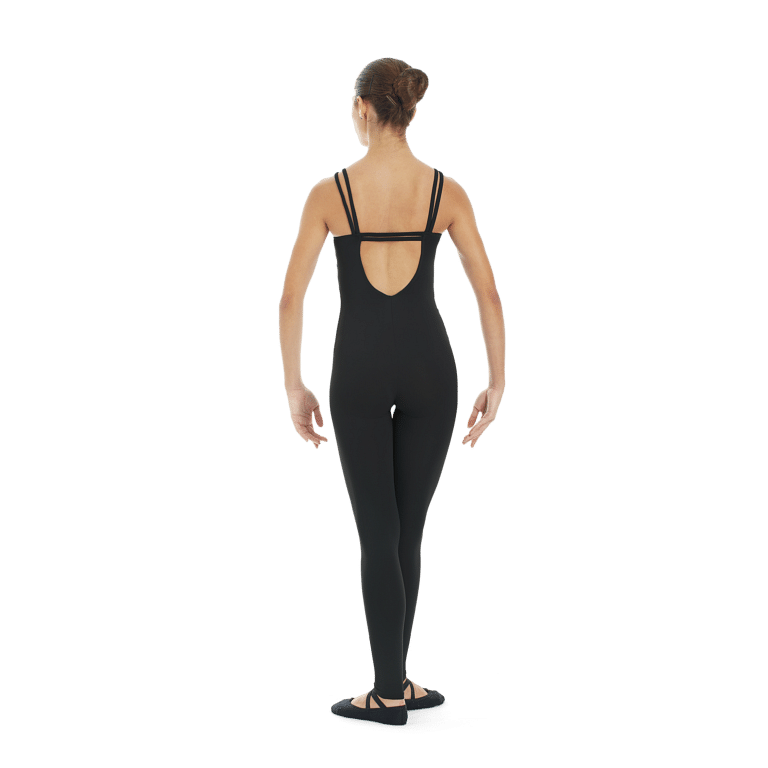 Intermezzo Skindoblestrap 4059 Black Schwarzer Ganzanzug Tiefer Rückenausschnitt 03