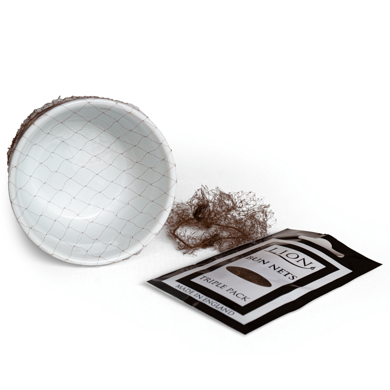 Knotennetz Gd99c Lion Bun Nets Medium Brown Mittelbraun
