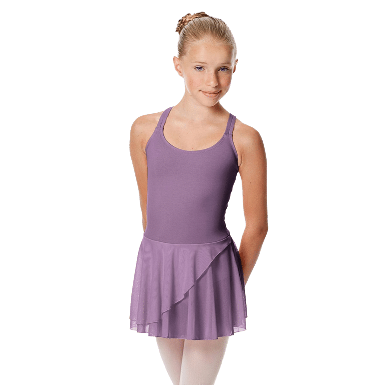 Lulli Linda Cal109c Lavender Lila Ballettkleid Kinder Mit Trägern 01