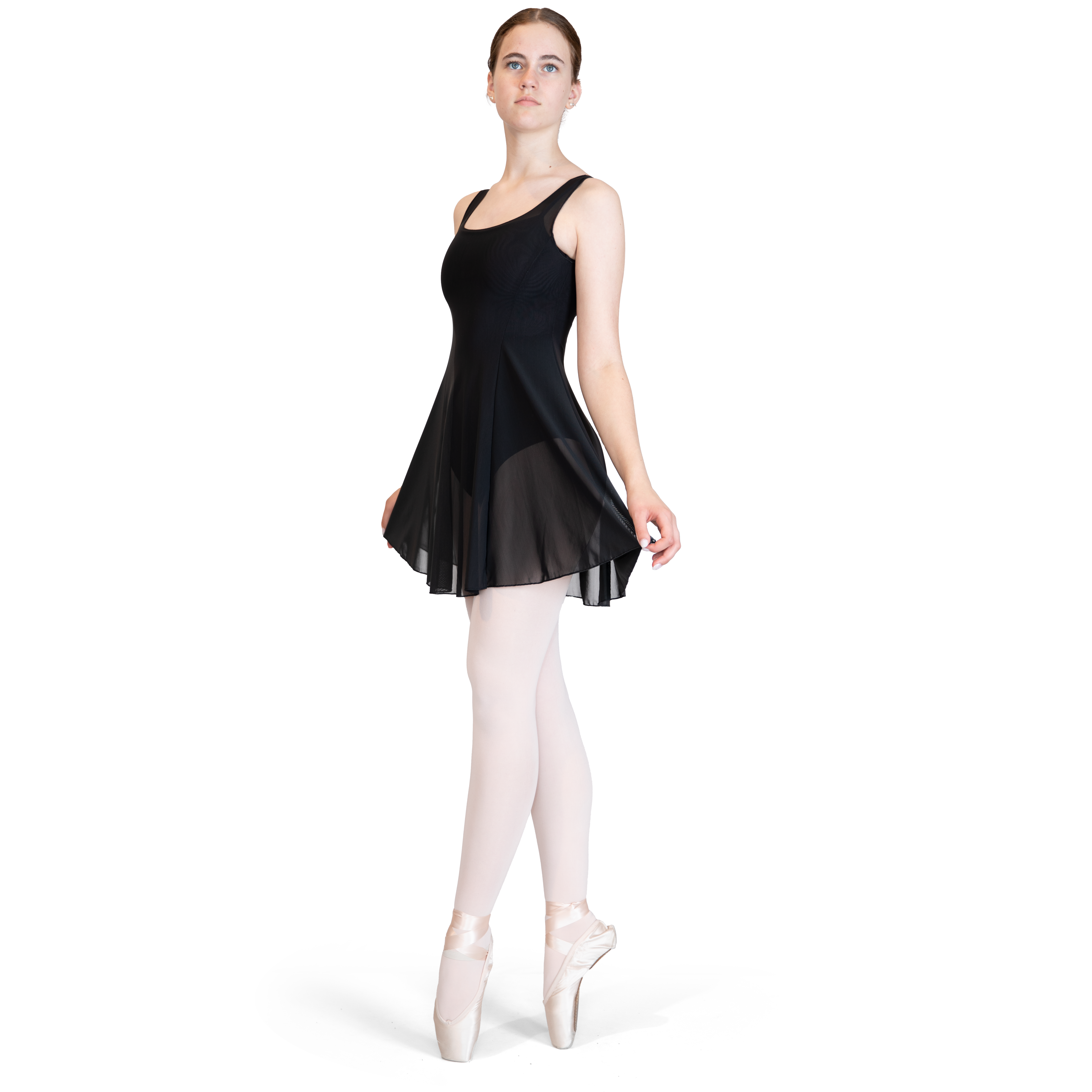 Lulli Lub257 Gabriella Black Zartes Überkleid Aus Schwarzem Tüll&amp;nbsp;01
