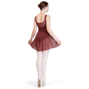 Lulli Lub257 Gabriella Burgundy Überkleid Aus Elastischem Tüll Bordeaux 02