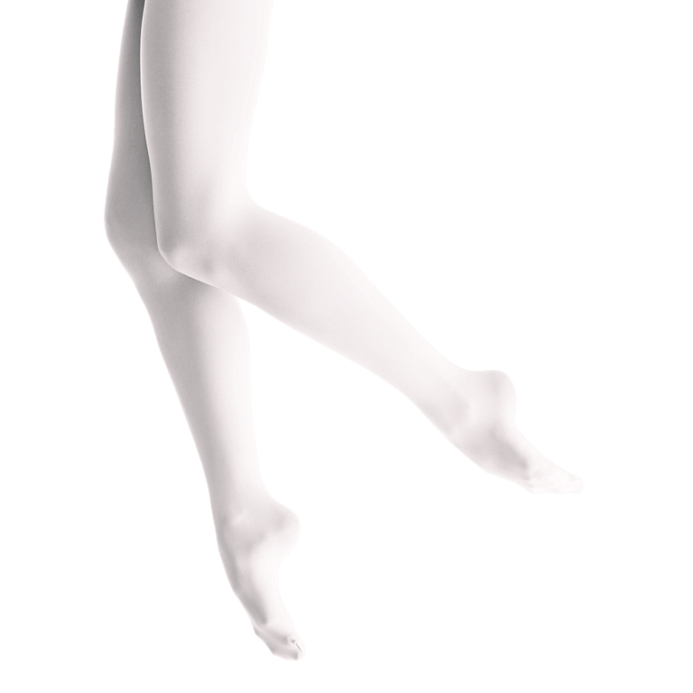 Lulli Lut3700 White Weiße Ballettstrumpfhose 80 Den