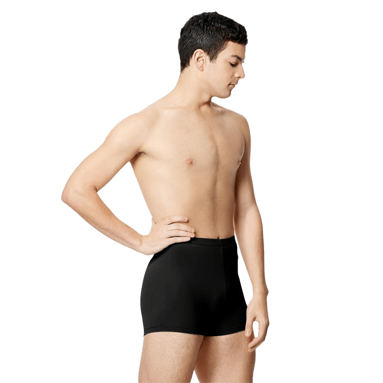 Lulli Ranier Tanzshorts Herren Mikrofaser Schwarz 01