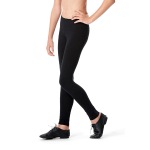 Lulli Yvonne Cal133 Black Tanz Leggings Aus Baumwolle Schwarz 03