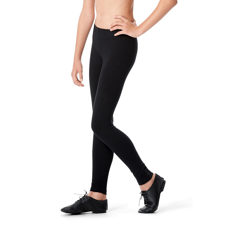 Lulli Yvonne Cal133 Black Tanz Leggings Aus Baumwolle Schwarz 03