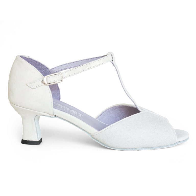 Merlet Kate 1337 990 Tanzsandale Für Breite Füße Silber Glitzer 02