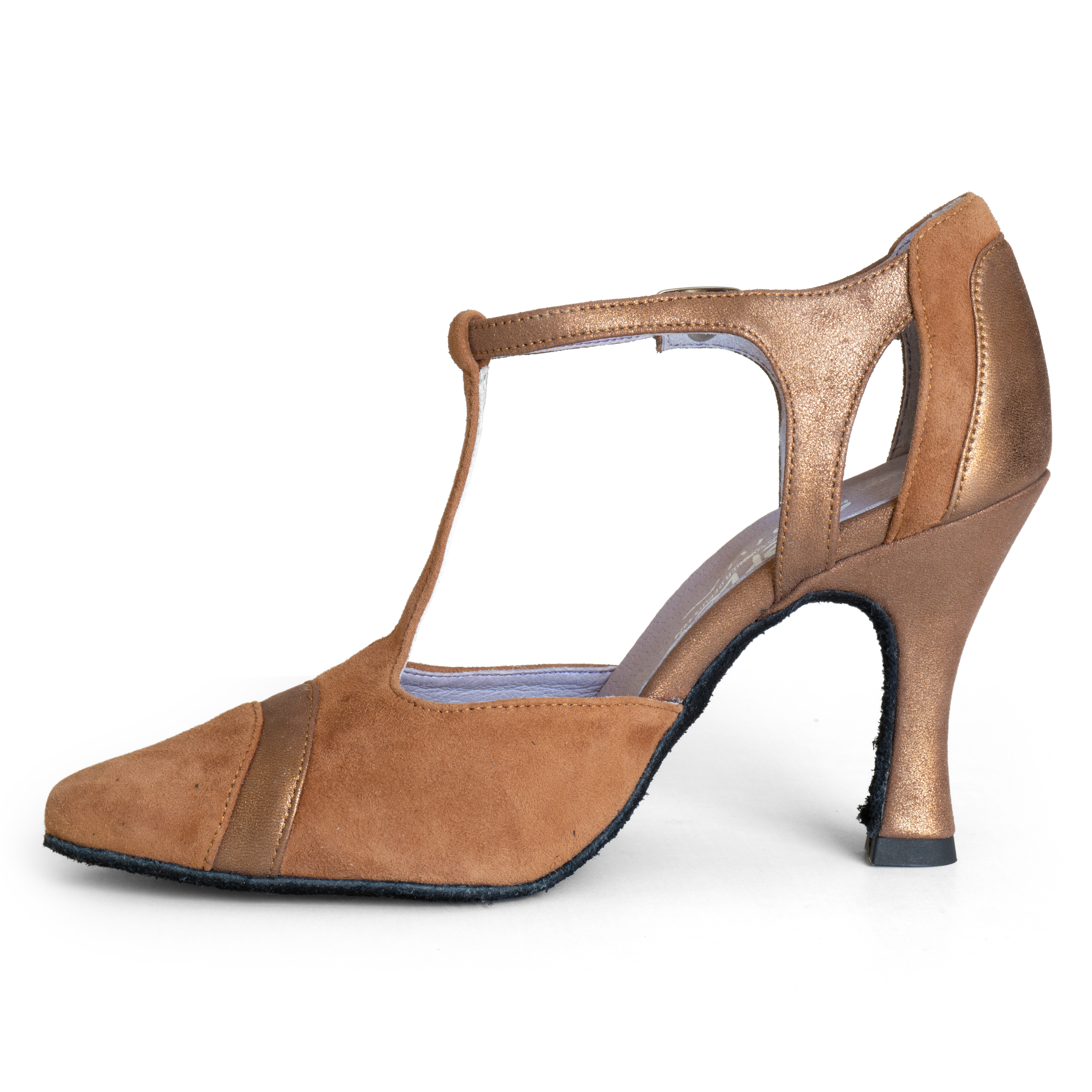 Merlet Luna 1404 130 Cognac Tanzschuh Vorne Geschlossen Braun&amp;nbsp;03