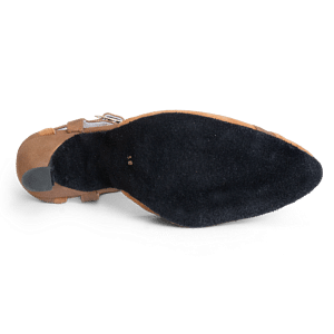 Merlet Luna 1404 130 Cognac Tanzschuh Vorne Geschlossen Braun 05