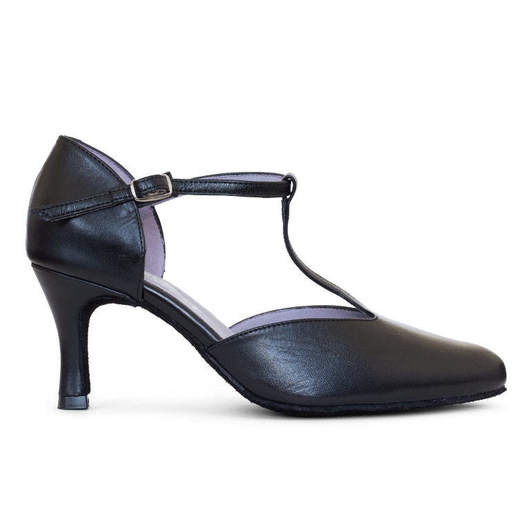 Merlet Nina Noir Tanzschuh T Riemchen Schwarz 02