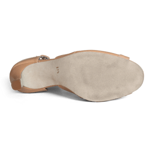 Merlet Saphir 1300 120 Vorn Offene Tanzschuhe Hautfarben Hell 05