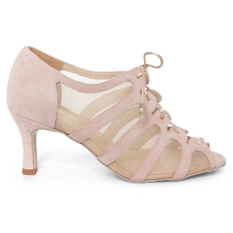 Merlet Sya 1404 Beige Tanzschuhe Geschnuert Beige 01