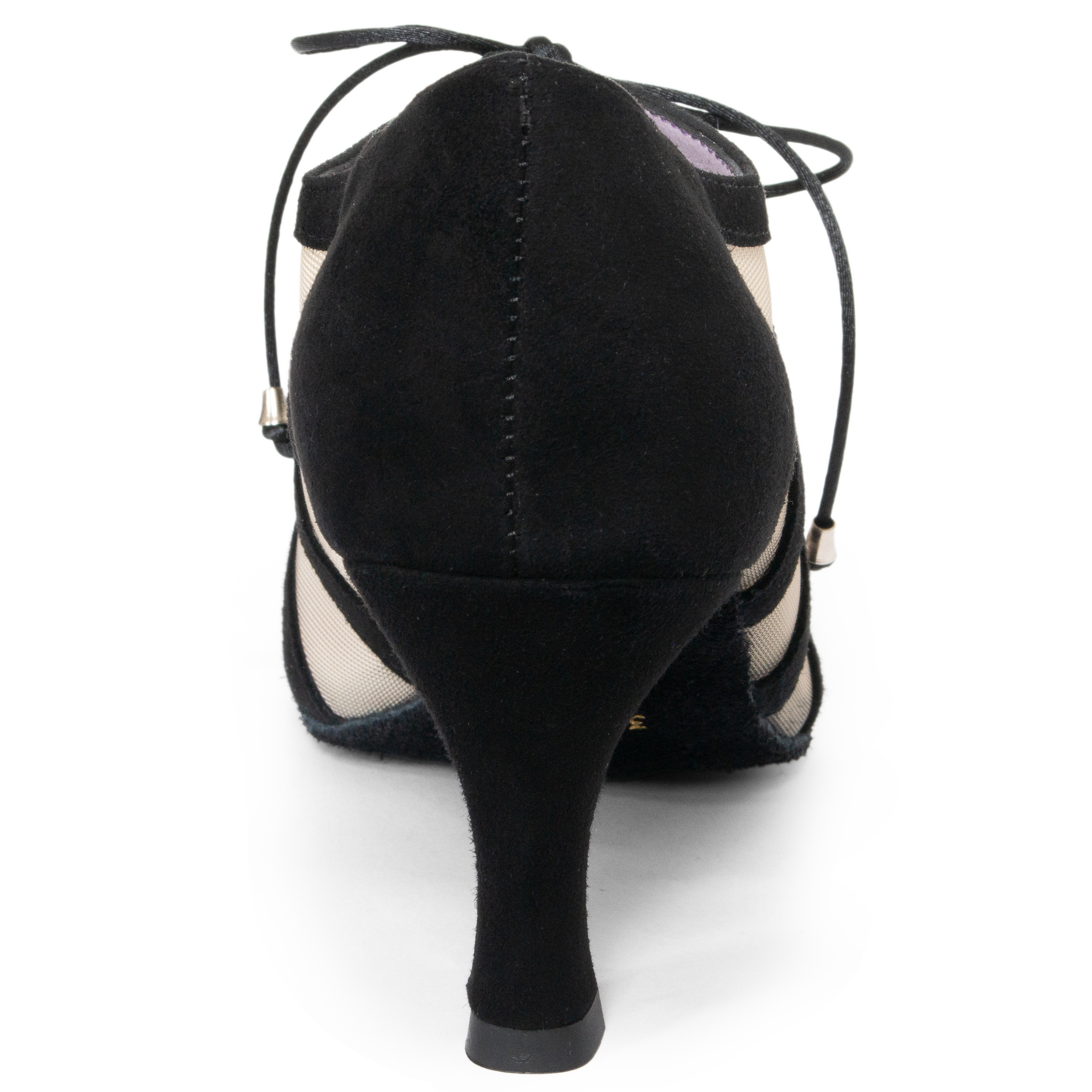Merlet Sya 1404 Noir Tanzschuhe Schnürer Schwarz 04