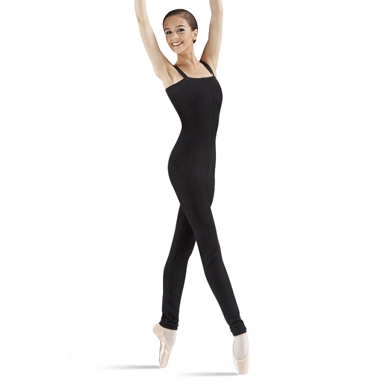 Mirella M1102 Body Warmer Jumpsuit Black Wärmeanzug Fuers Ballett Schwarz 01