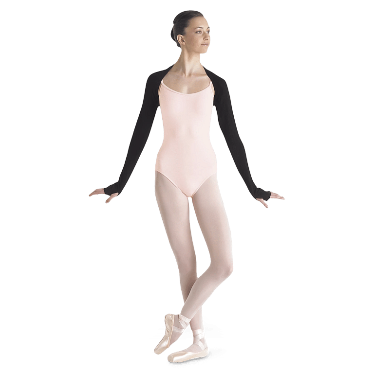 Mirella M1105 Black Tanz Schulterwärmer Aus Viskose 01