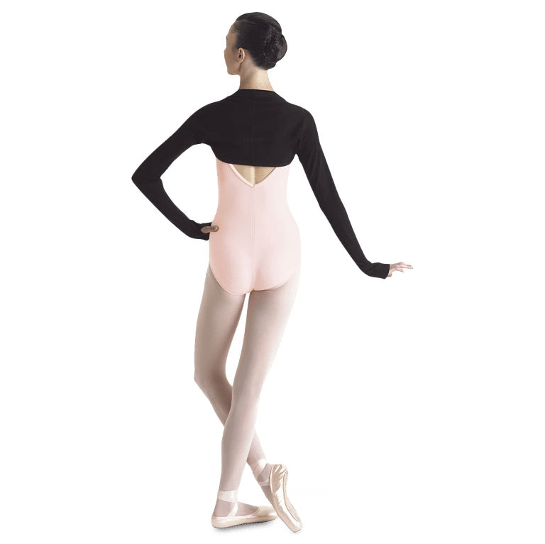 Mirella M1105 Black Tanz Schulterwärmer Aus Viskose 02