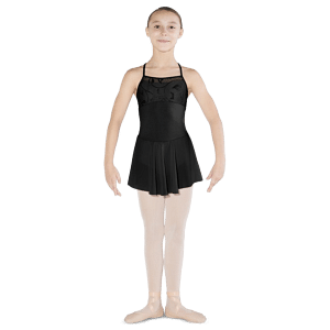 Mirella M1219c Black Ballettkleid Mädchen Schwarz 01