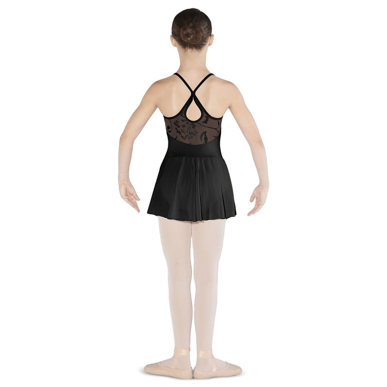 Mirella M1219c Black Ballettkleid Mädchen Schwarz 02