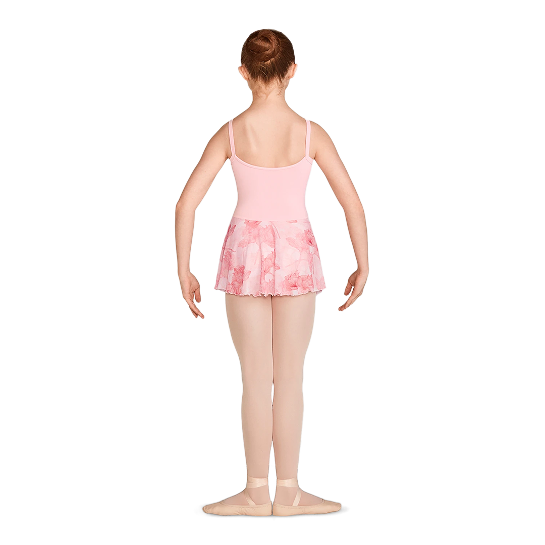 Mirella M1231c Ballettkleid Kinder Blumen Rock Rosa&amp;nbsp;02