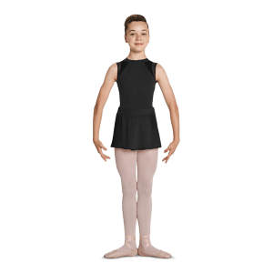 Mirella Ms135c Black Schwarzer Mädchen Ballettrock Samtbund 01