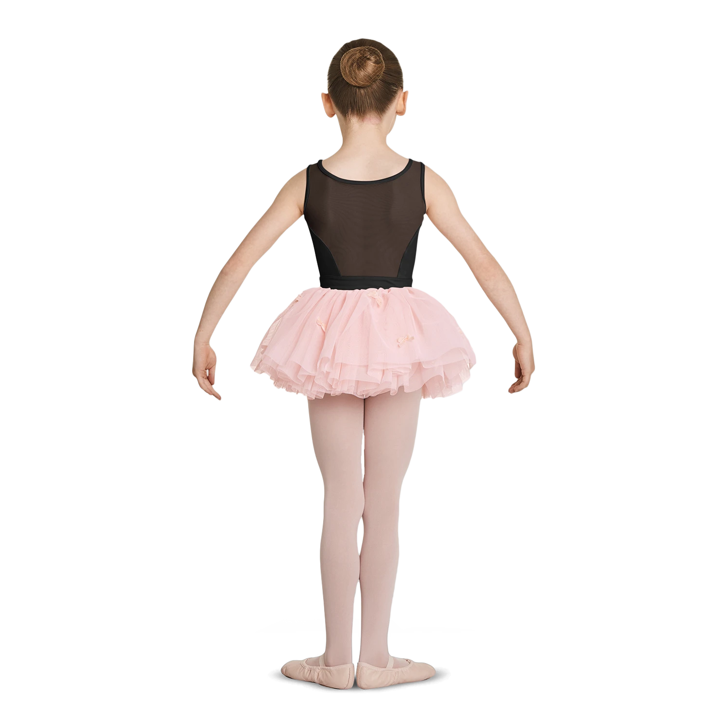 Mirella Ms136c Pink Tutu Rock Mädchen Samtscheifen 02