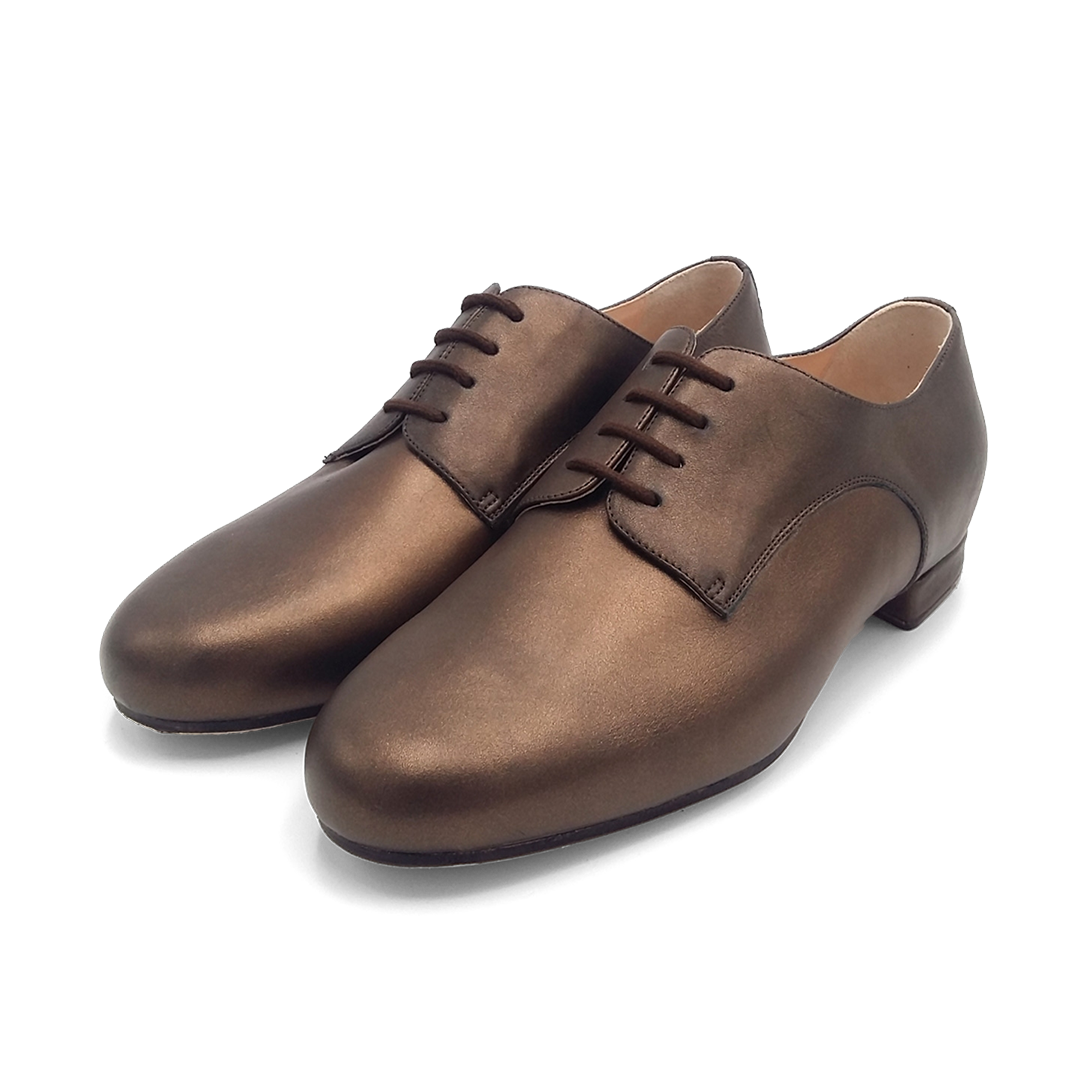 Monsieur Pivot Derby Bronze Herren Tanzschuhe 01