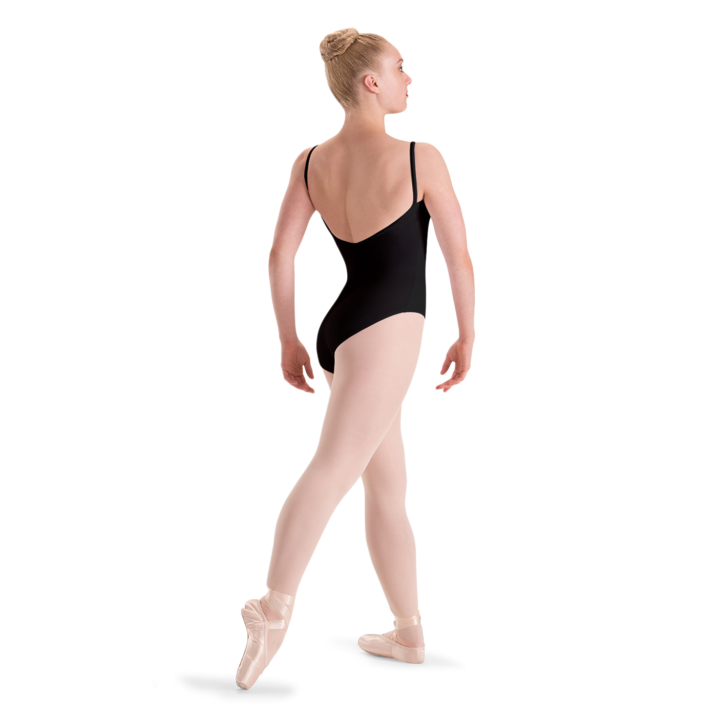 Motionwear 2515 Black Schwarzes Spaghettiträger Trikot02