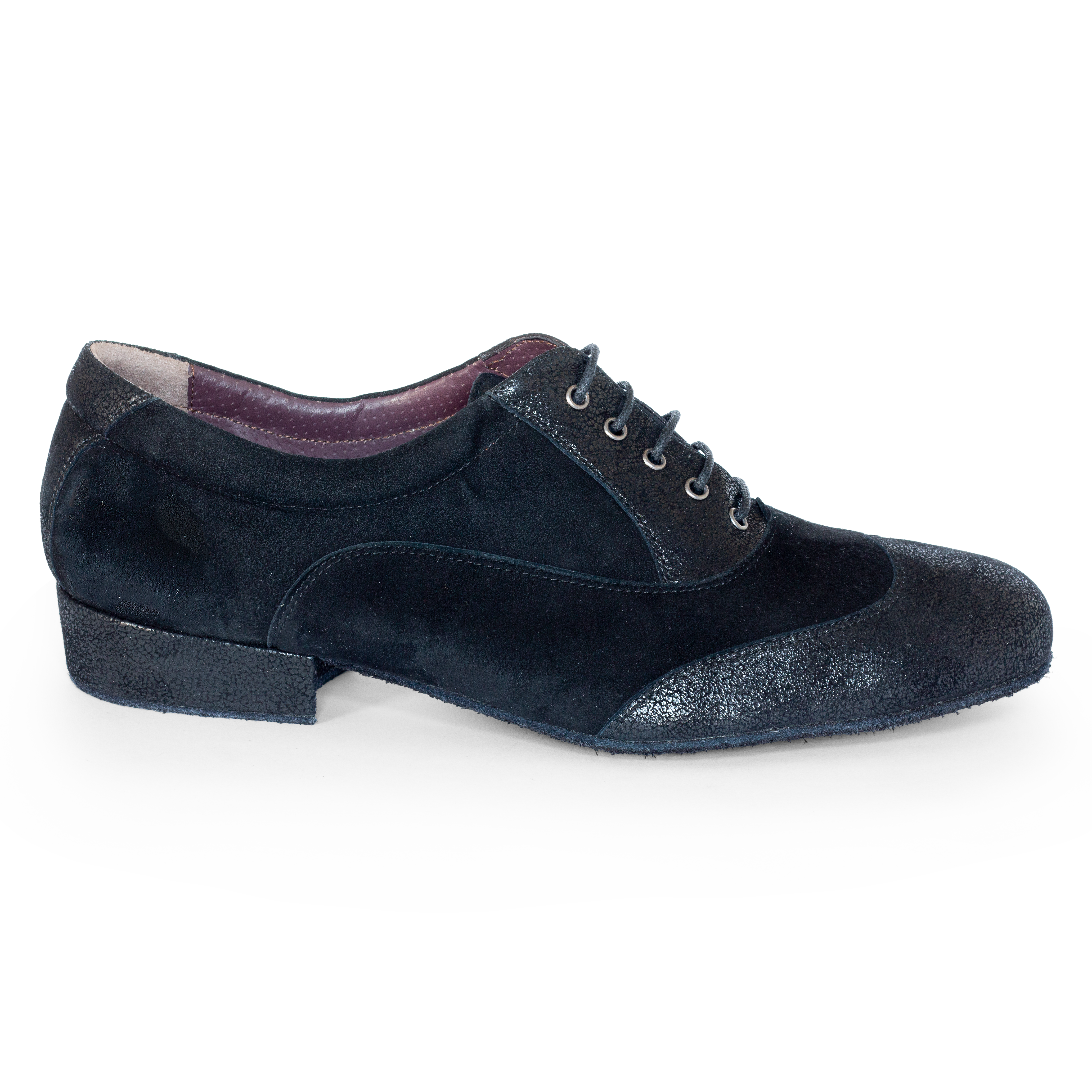 Nada Mas Jonata Schwarz Herren Tanzschuhe Wildleder 02