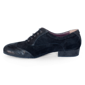 Nada Mas Jonata Schwarz Herren Tanzschuhe Wildleder 03