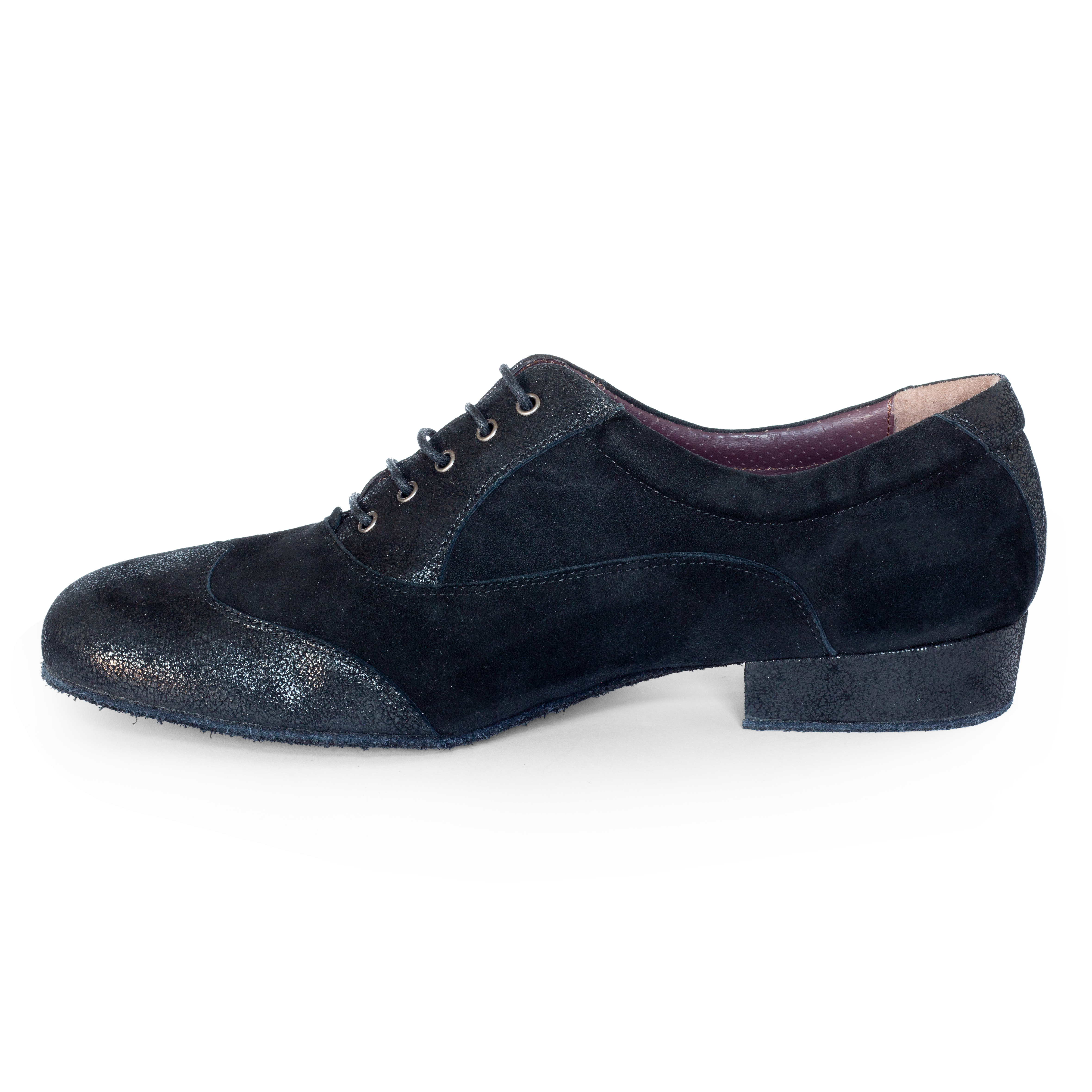 Nada Mas Jonata Schwarz Herren Tanzschuhe Wildleder 03