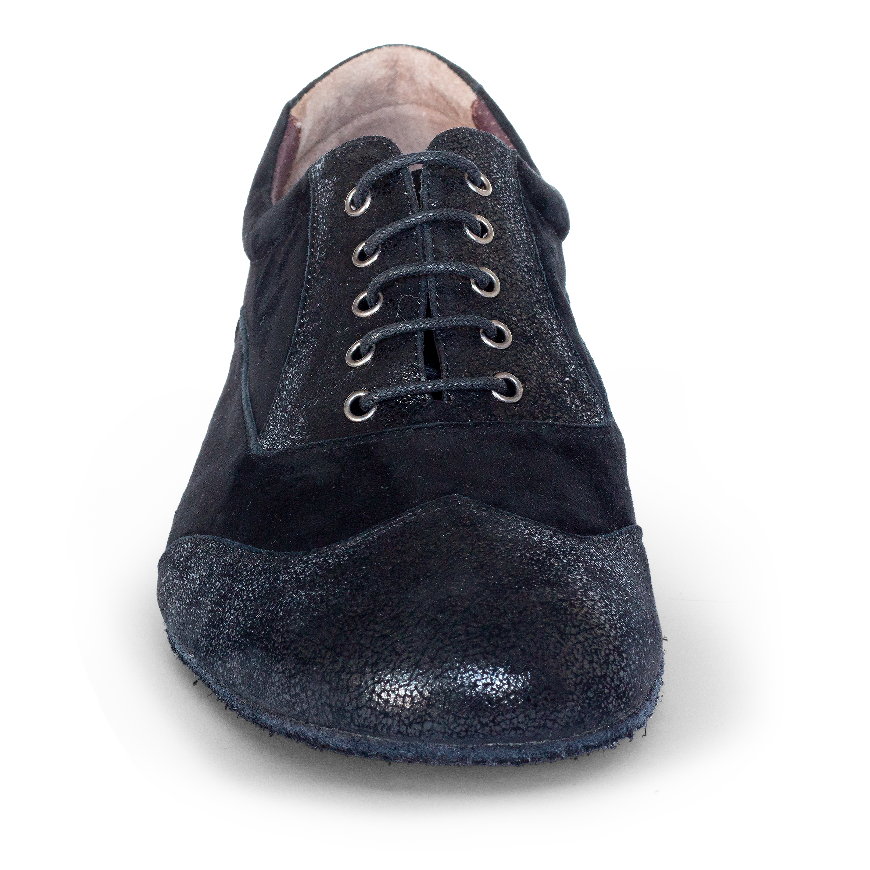 Nada Mas Jonata Schwarz Herren Tanzschuhe Wildleder 04