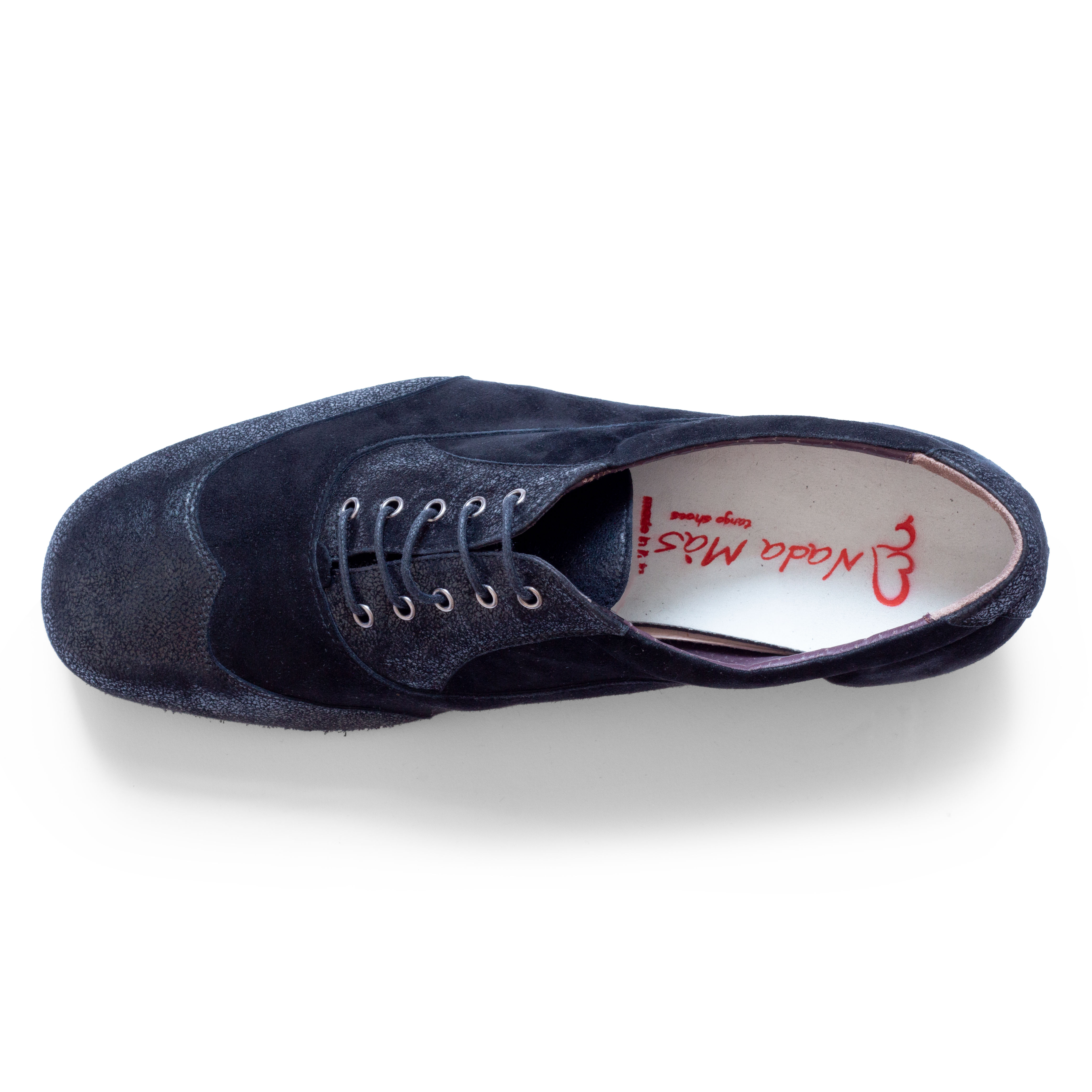 Nada Mas Jonata Schwarz Herren Tanzschuhe Wildleder 05