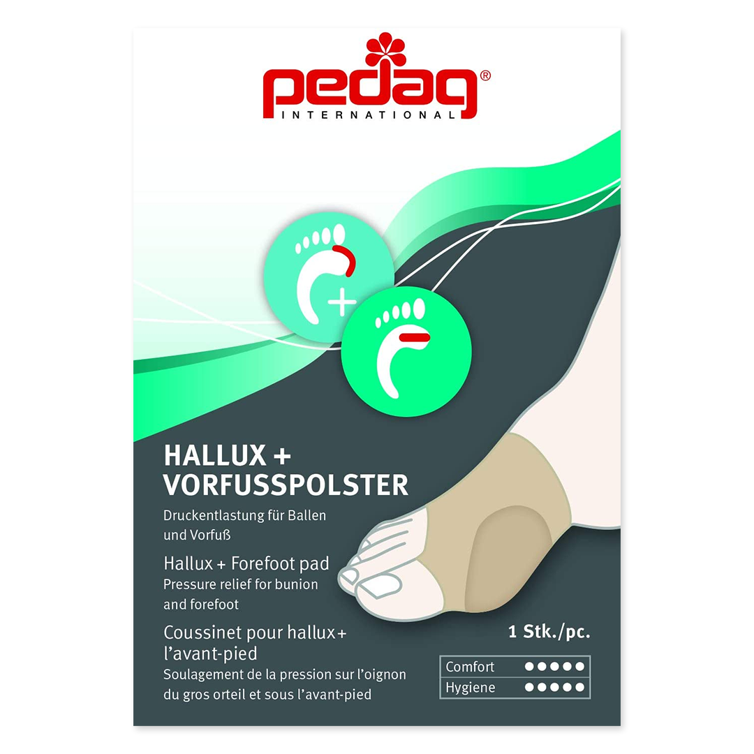 Pedag Hallux Und Vorfusspolster Entlastung Für Vorfuß 01