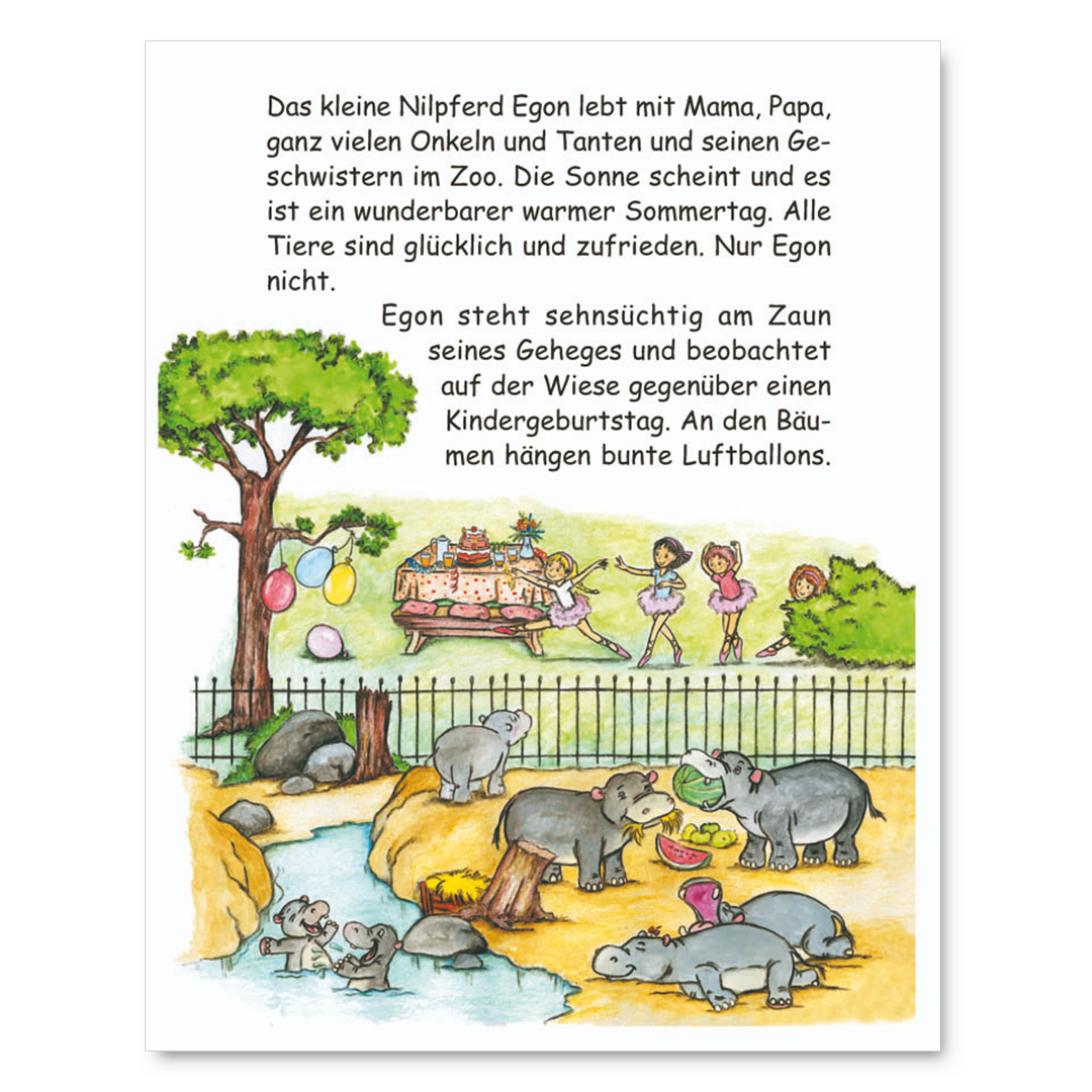 Primero Lisa Und Egon Ein Nilpferd Lernt Tanzen Tanzbuch Für Kinder 02