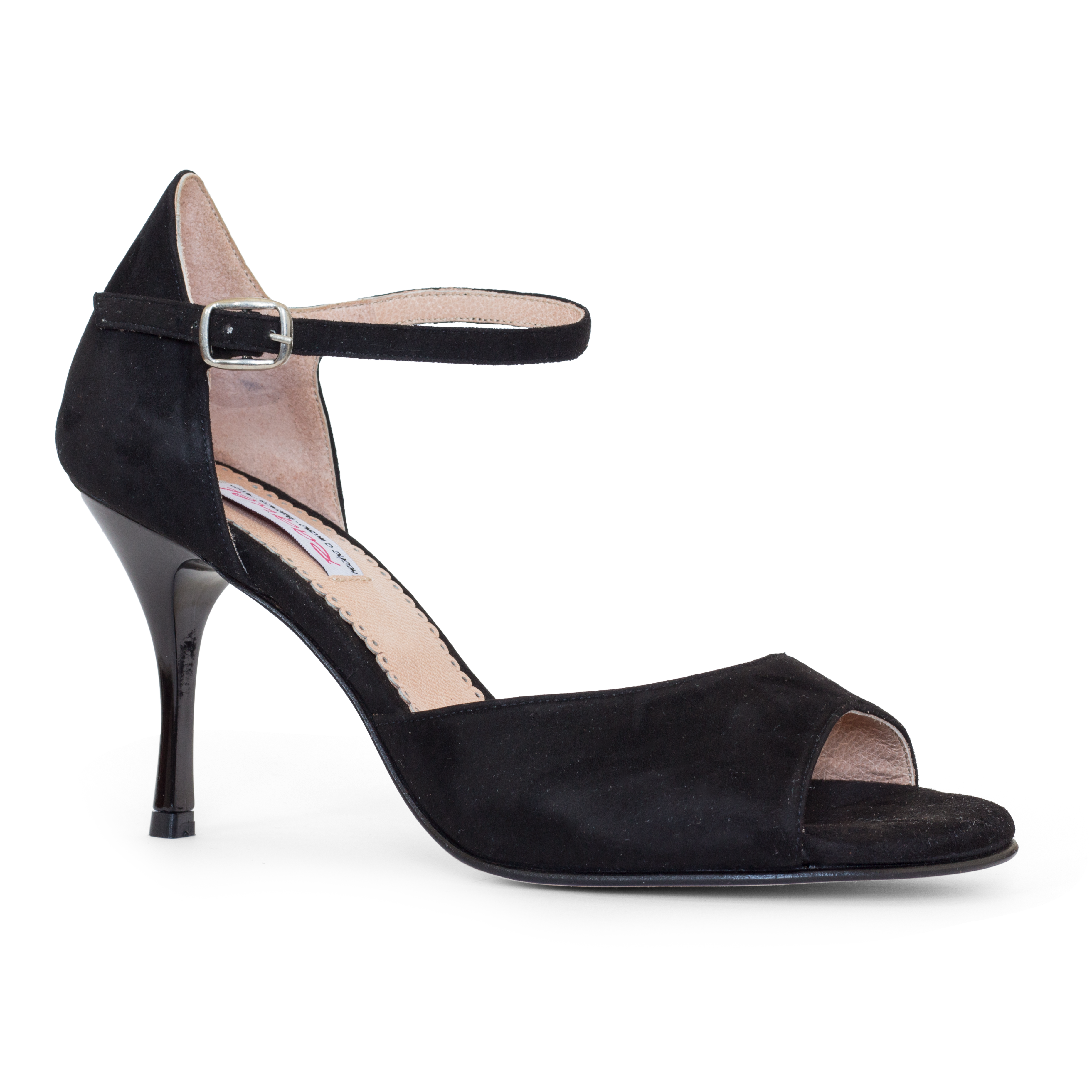 Raquel Rocio Aldana Tanz High Heels Wildleder Schwarz 1
