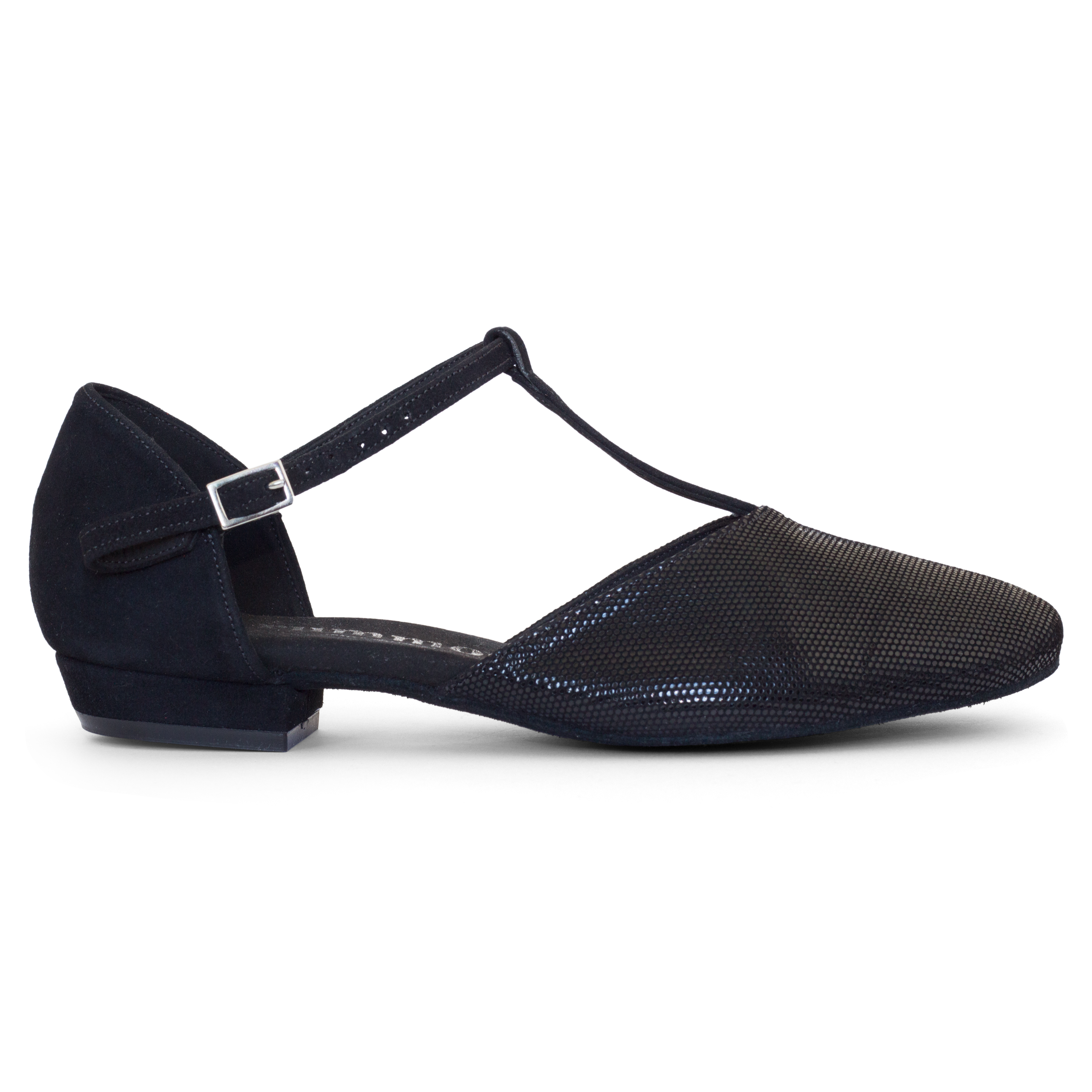 Rummos Carol Black Diva Flacher Tanzschuh Schwarzes Leder&amp;nbsp;02