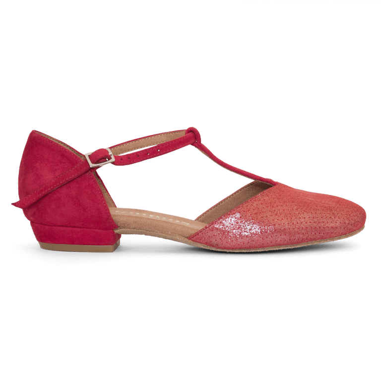 Rummos Carol Mait Red Tanzschuh Flacher Absatz Rot 02