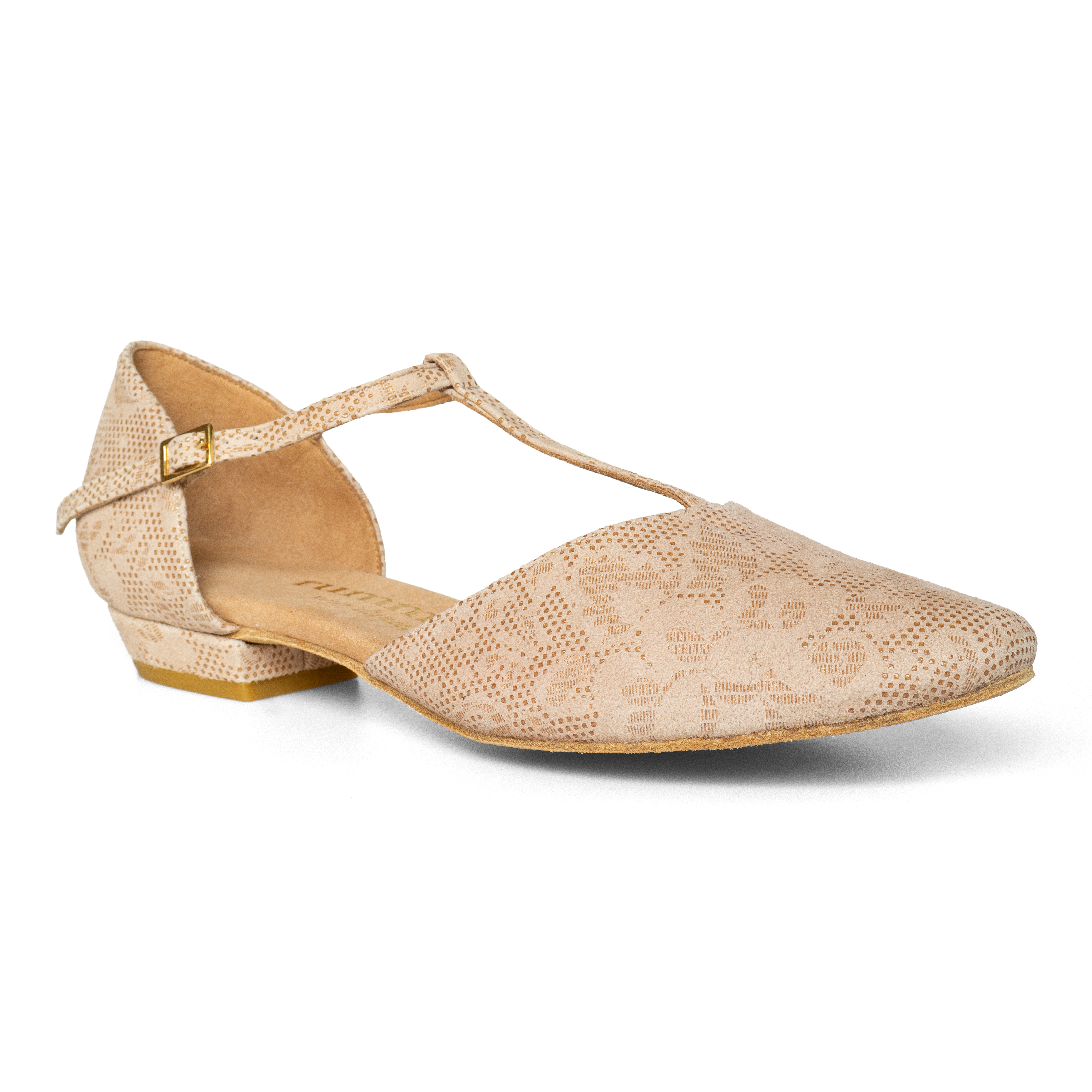 Rummos Carol Nehru Beige Flacher Tanzschuh Hellbraun 03