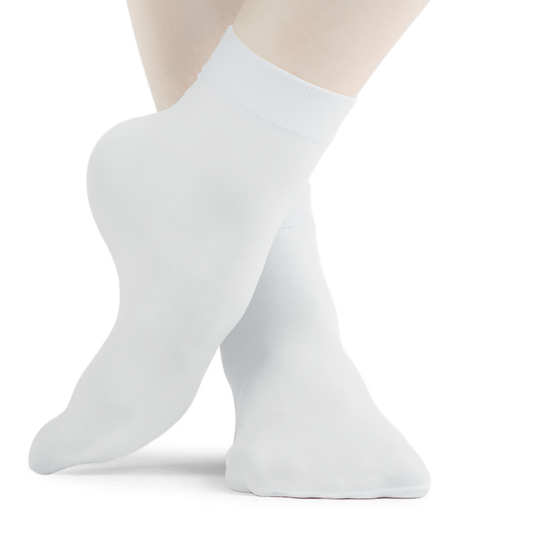 Rumpf 150 2 Weiß Ballettsocken 2 Paar Einheitsgroesse 01