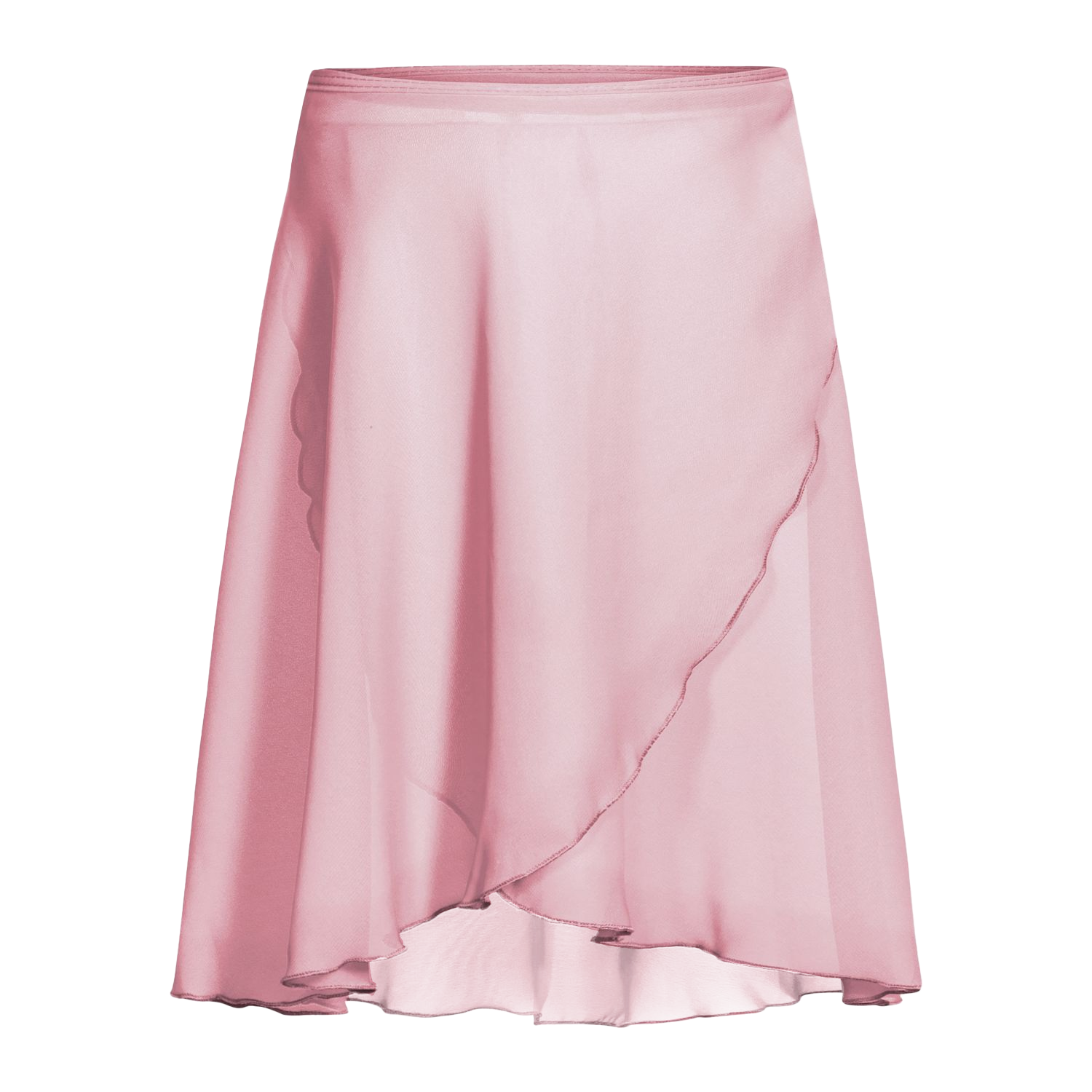 Rumpf 3050 Pink Rosa Damen Wickelrock Chiffon 01