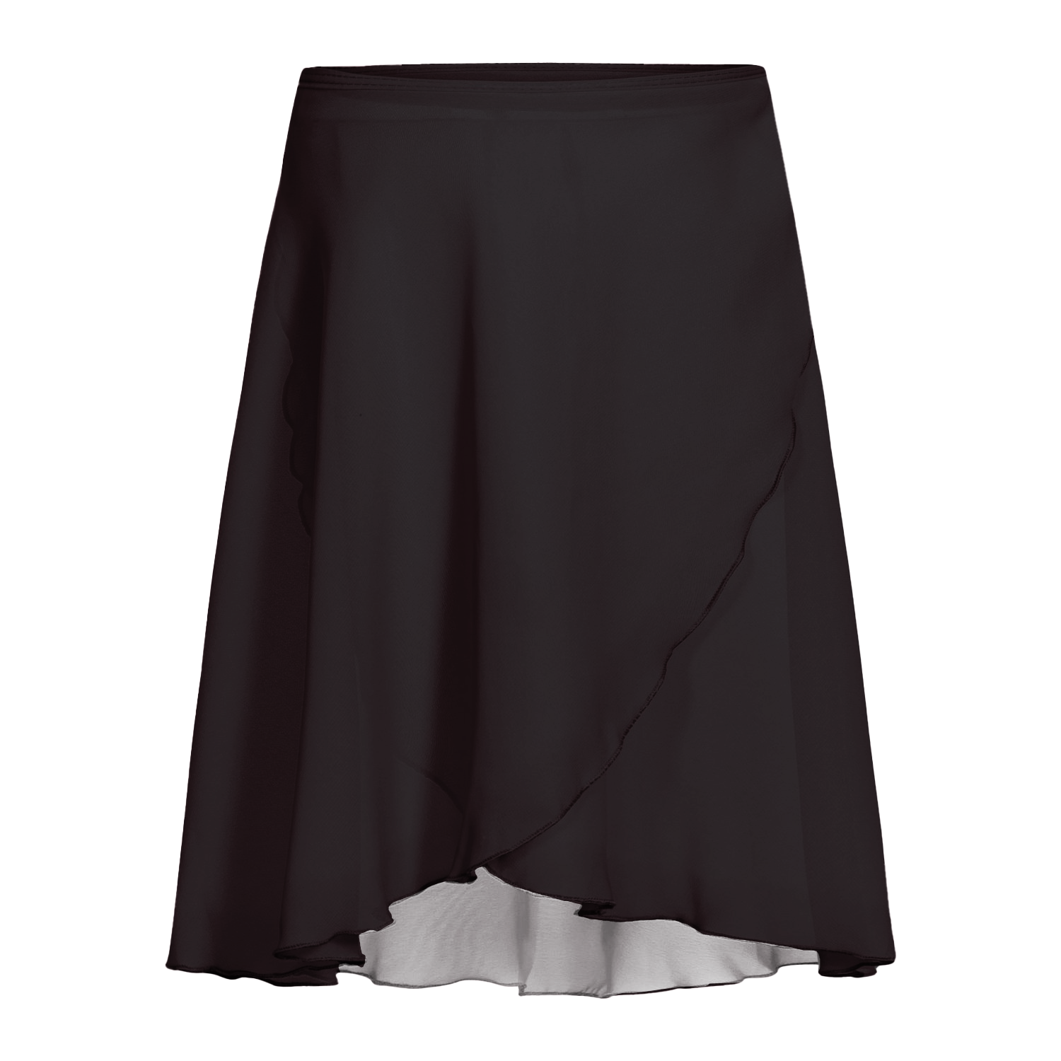 Rumpf 3050 Schwarz Tanz Wickelrock Für Damen&amp;nbsp;01